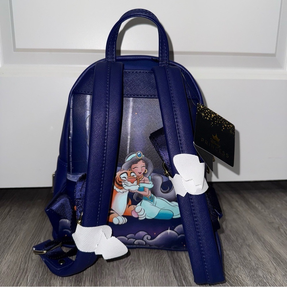 Loungefly Disney Aladdin Princess Jasmine Castle Backpack - Picture 3 of 6